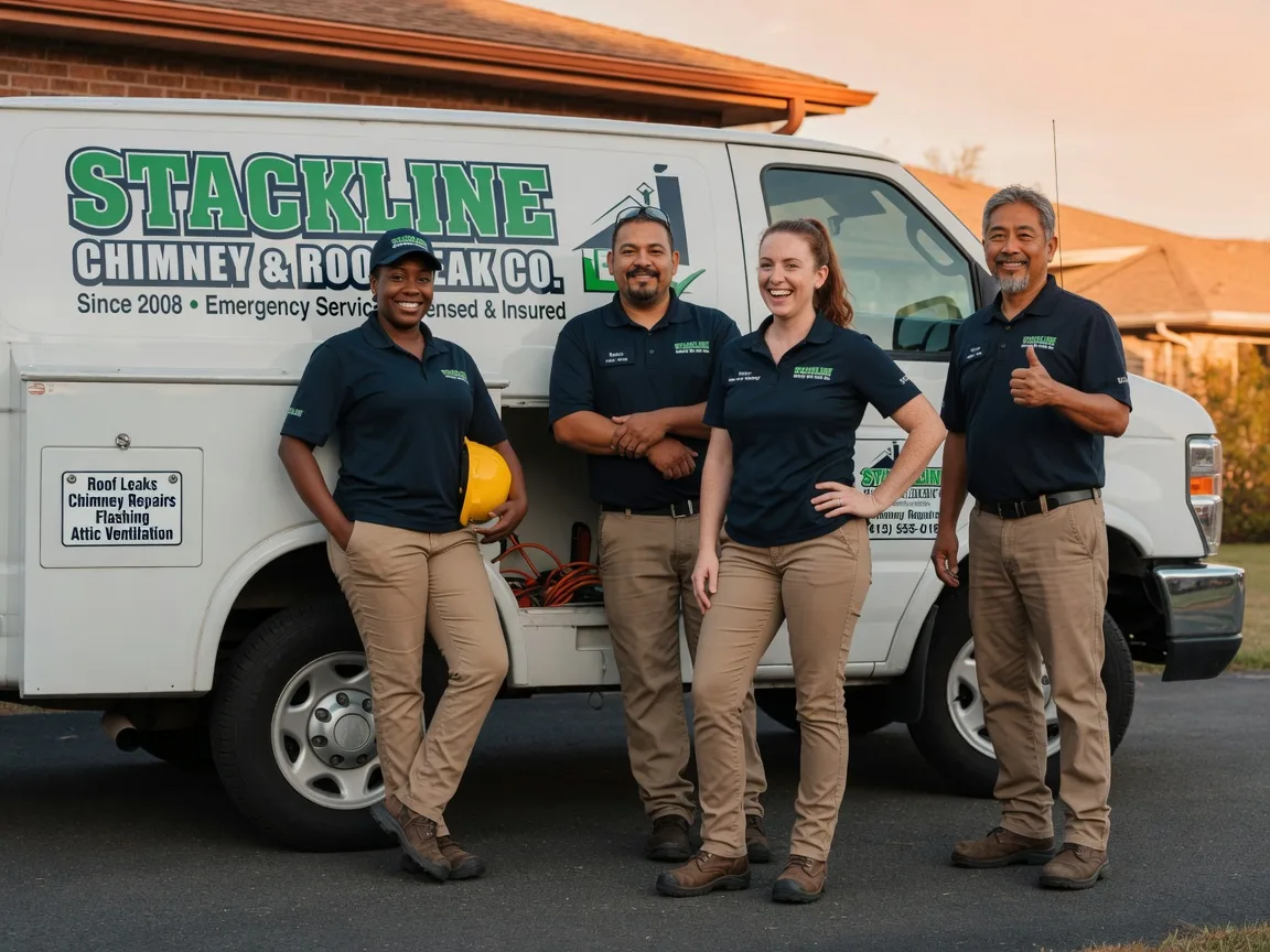 Chimney flashing repair company in Casar, NC
